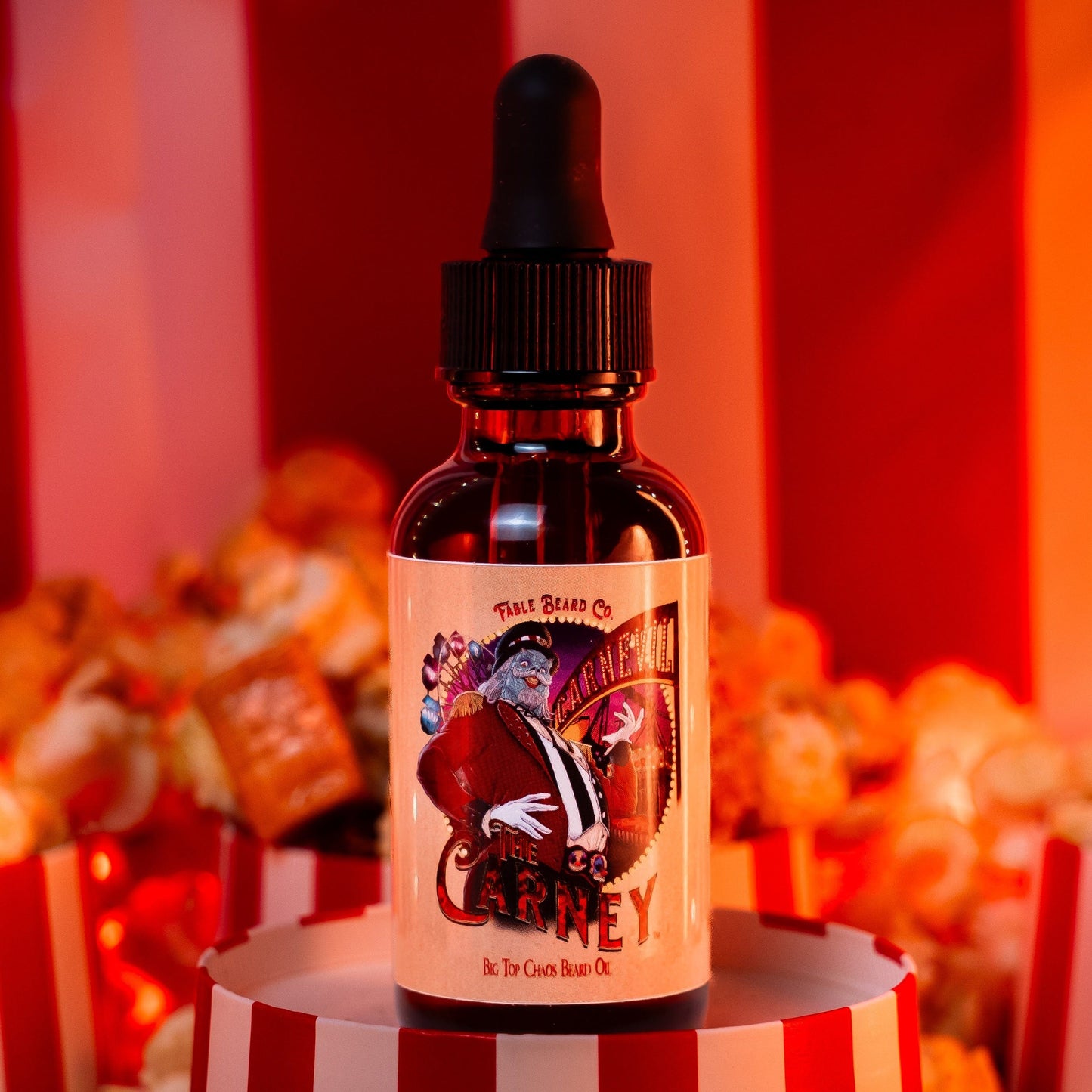 The Carney - Beard Oil - Warm Kettle Corn, Salted Caramel, & Sweet Pipe Tobacco