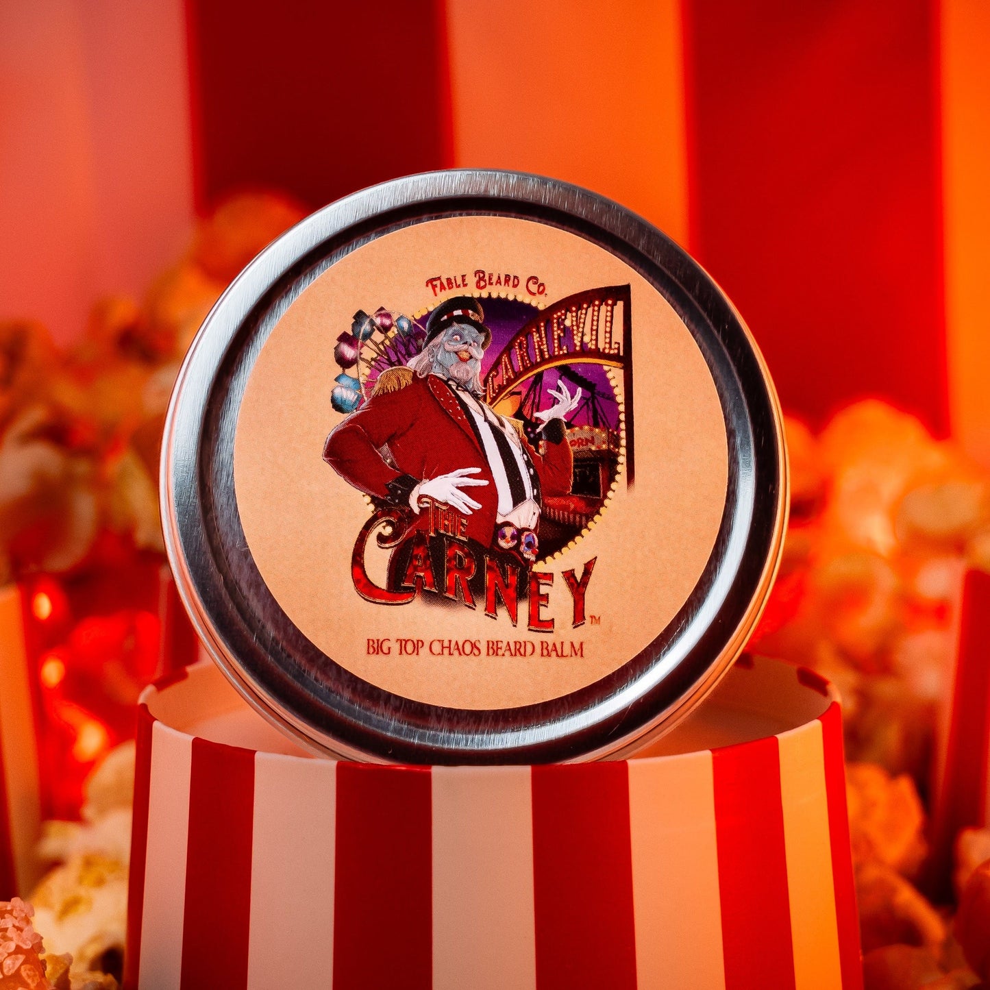 The Carney - Beard Balm - Warm Kettle Corn, Salted Caramel, & Sweet Pipe Tobacco