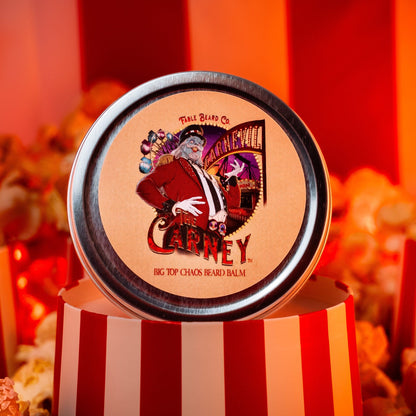The Carney - Beard Balm - Warm Kettle Corn, Salted Caramel, & Sweet Pipe Tobacco
