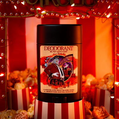 The Carney - Deodorant - Warm Kettle Corn, Salted Caramel, Sweet Pipe Tobacco