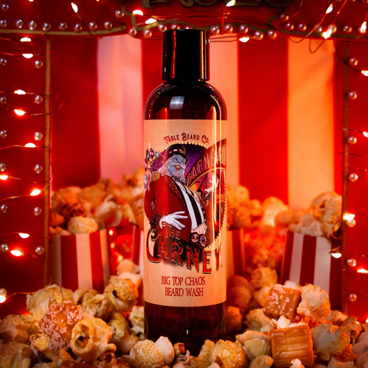 The Carney - Beard Wash - Warm Kettle Corn, Salted Caramel, & Sweet Pipe Tobacco
