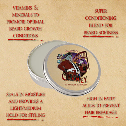 The Carney - Beard Oil & Balm Kit - Warm Kettle Corn, Salted Caramel, & Sweet Pipe Tobacco