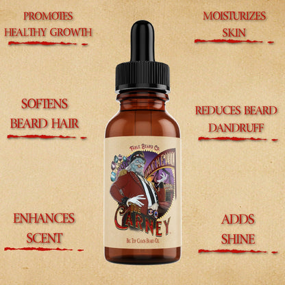 The Carney - Beard Oil & Balm Kit - Warm Kettle Corn, Salted Caramel, & Sweet Pipe Tobacco