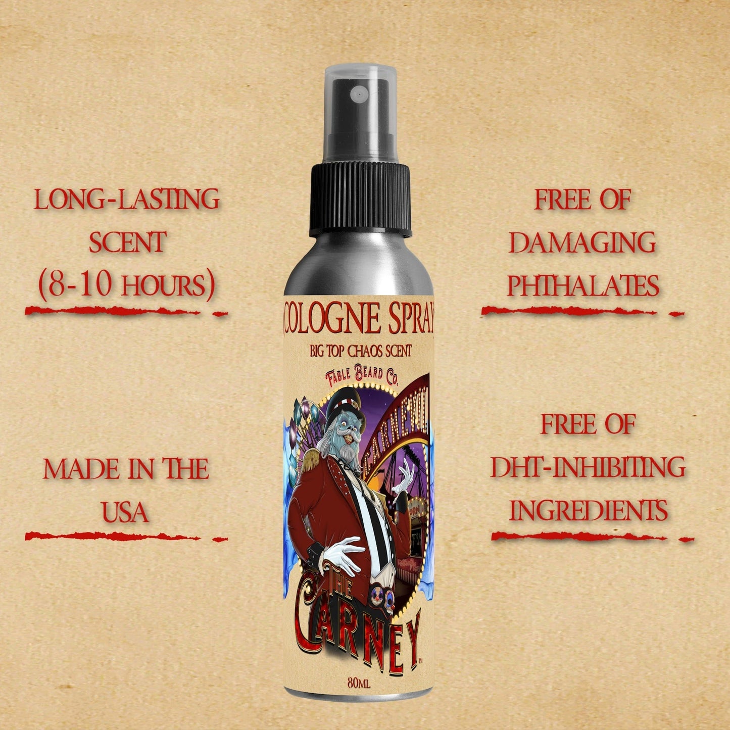 The Carney - Cologne - Warm Kettle Corn, Salted Caramel, & Sweet Pipe Tobacco