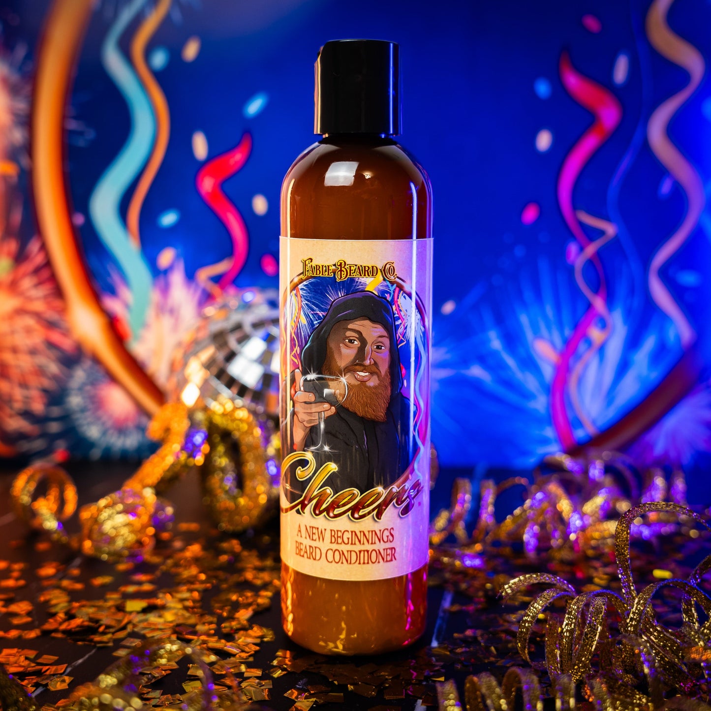 Cheers - Beard Conditioner - Orange Creme, Aged Champagne, & Fresh Raspberries