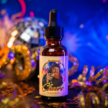 Cheers - Beard Oil - Orange Creme, Aged Champagne, & Fresh Raspberries