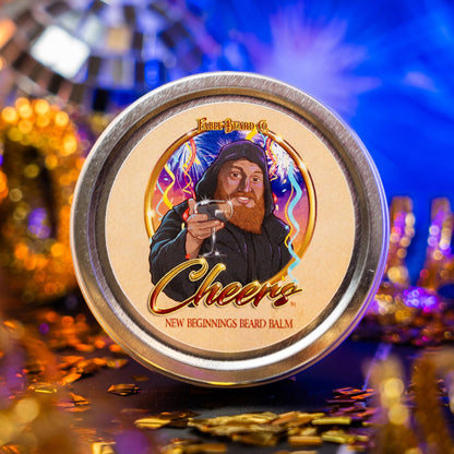 Cheers - Beard Balm - Orange Creme, Aged Champagne, & Fresh Raspberries