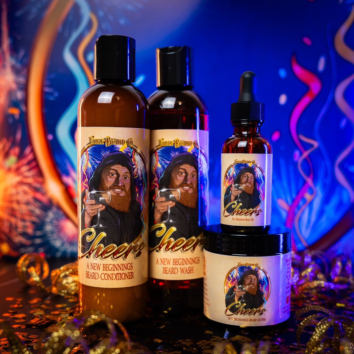 Cheers - Complete Butter Kit - Orange Creme, Aged Champagne, & Fresh Raspberries