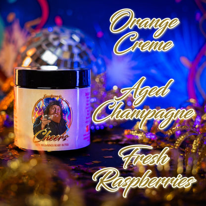 Cheers - Beard Butter - Orange Creme, Aged Champagne, & Fresh Raspberries