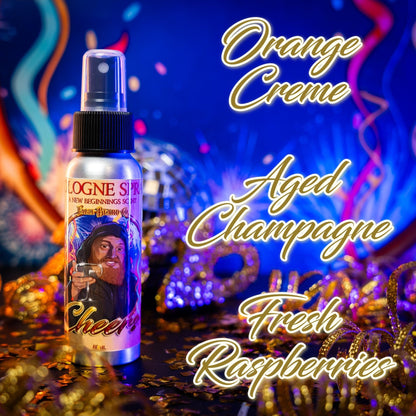 Cheers - Cologne - Orange Creme, Aged Champagne, & Fresh Raspberries