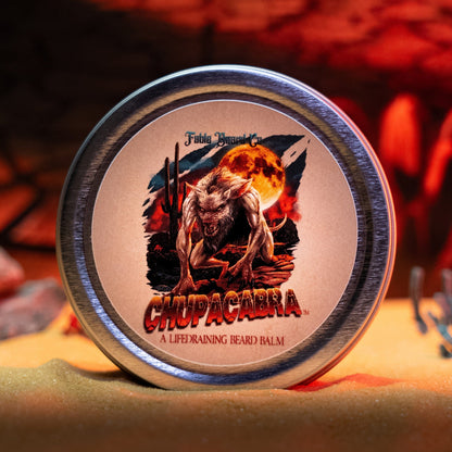 Chupacabra - Beard Balm - Spicy Margarita, Mild Chili Peppers, Flaky Salt, Cactus Flower