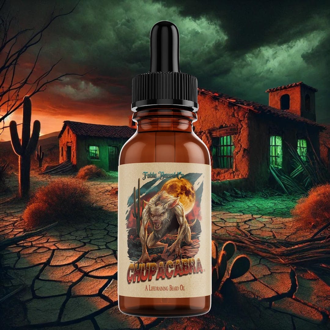 Chupacabra - Beard Oil - Spicy Margarita, Mild Chili Peppers, Flaky Salt, Cactus Flower