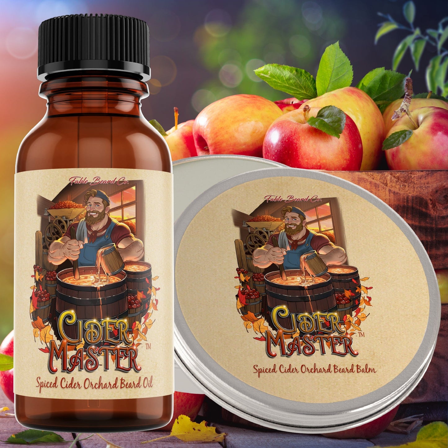 Cider Master - Apple Cider Memories Beard Oil & Balm Kit