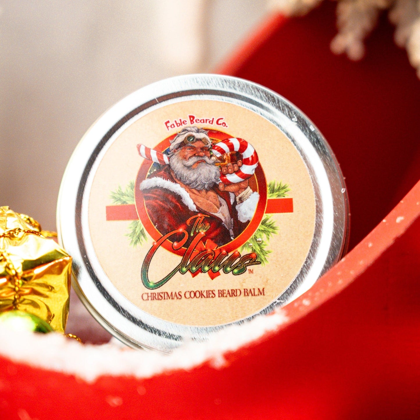 The Claus - Beard Balm - Warm Christmas Cookies, Fresh Milk, and Sweet Vanilla Frosting