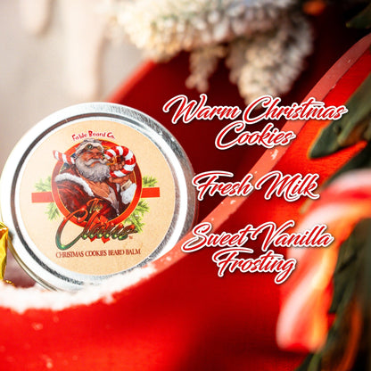 The Claus - Beard Balm - Warm Christmas Cookies, Fresh Milk, and Sweet Vanilla Frosting