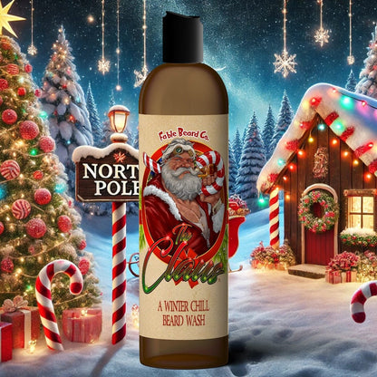 The Claus - Beard Wash - Warm Christmas Cookies, Fresh Milk, and Sweet Vanilla Frosting