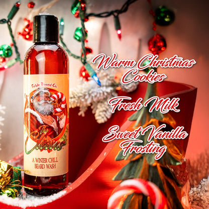 The Claus - Beard Wash - Warm Christmas Cookies, Fresh Milk, and Sweet Vanilla Frosting