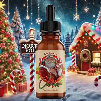 The Claus - Beard Oil - Warm Christmas Cookies, Fresh Milk, and Sweet Vanilla Frosting