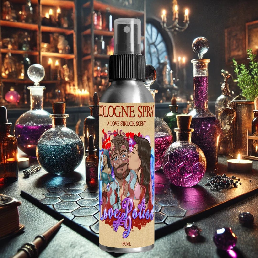 The Love Potion - Cologne - Fierce Citrus, Rugged Musk, Soft Peaches, and Light Berries