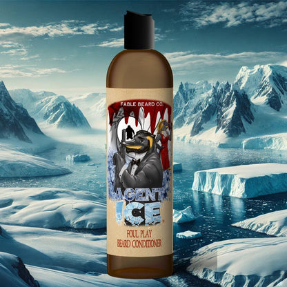 Agent Ice - Beard Conditioner - Frosted Cologne, Alluring Amber, Peppermint Schnapps, Devious Musk