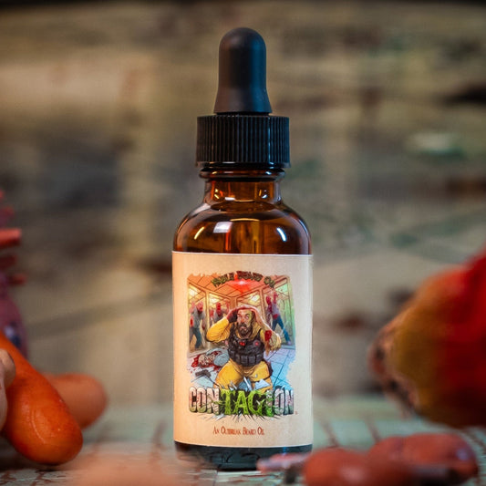 Contagion - Beard Oil - Smoldering Caraway Spice, Brown Sugar Yams, Caramelized Molasses