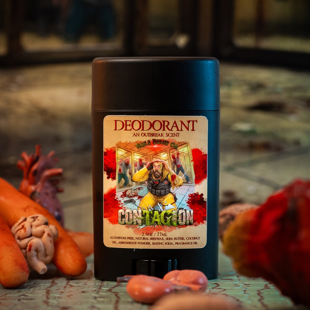 Contagion - Deodorant - Smoldering Caraway Spice, Brown Sugar Yams, Caramelized Molasses