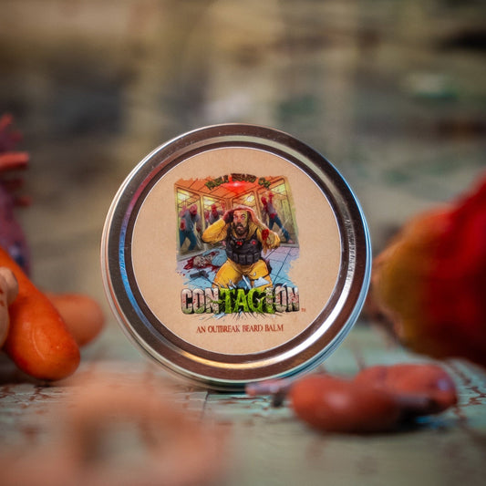 Contagion - Beard Balm - Smoldering Caraway Spice, Brown Sugar Yams, Caramelized Molasses