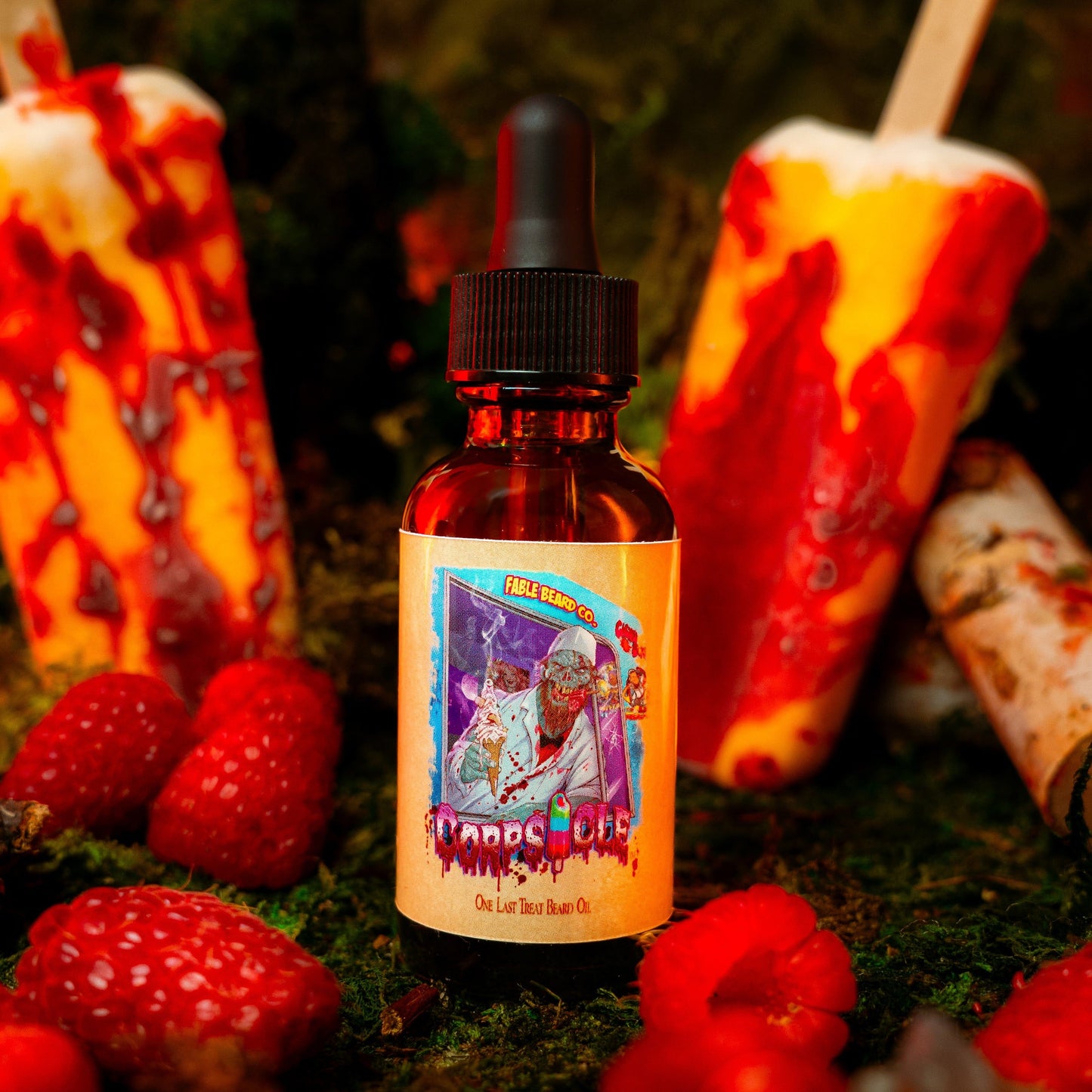 Corpsicle - Beard Oil - Blood Raspberry, Blackscary Jam, Infectious Vanilla