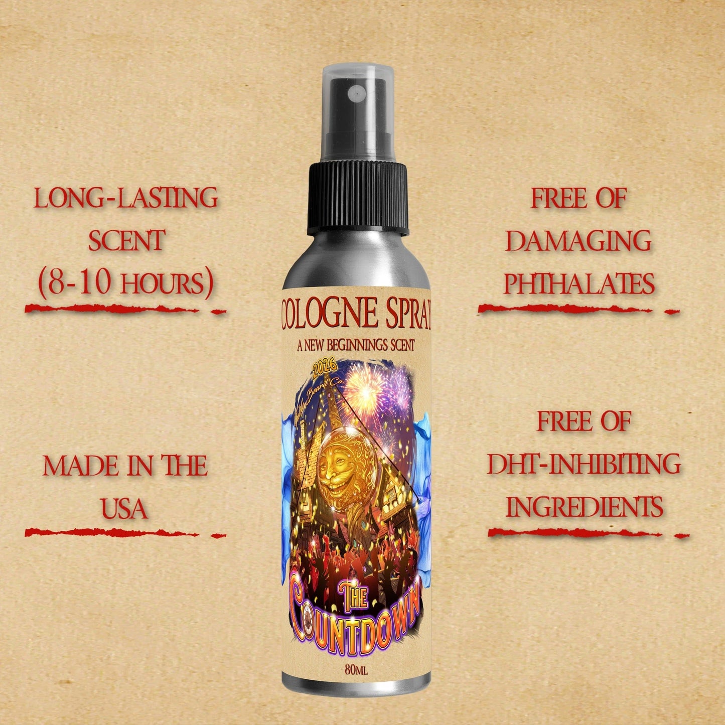 The Countdown - Cologne - Dry Champagne, Honey Apple, Coconut Flakes, Vanilla Crème