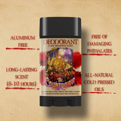 The Countdown - Deodorant - Dry Champagne, Honey Apple, Coconut Flakes, Vanilla Crème