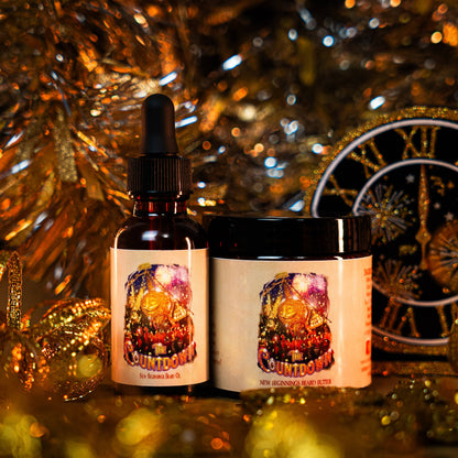 The Countdown - Beard Oil & Butter Kit - Dry Champagne, Honey Apple, Coconut Flakes, Vanilla Crème
