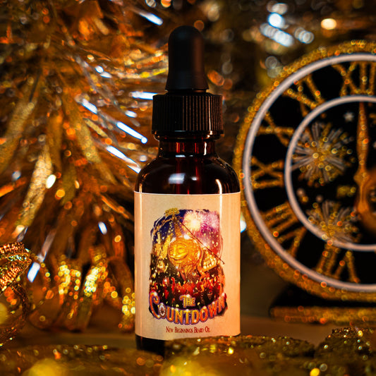 The Countdown - Beard Oil - Dry Champagne, Honey Apple, Coconut Flakes, Vanilla Crème