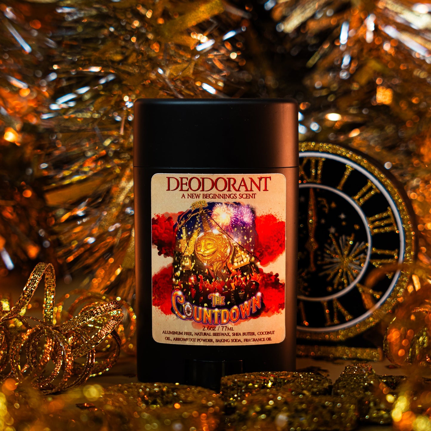 The Countdown - Deodorant - Dry Champagne, Honey Apple, Coconut Flakes, Vanilla Crème