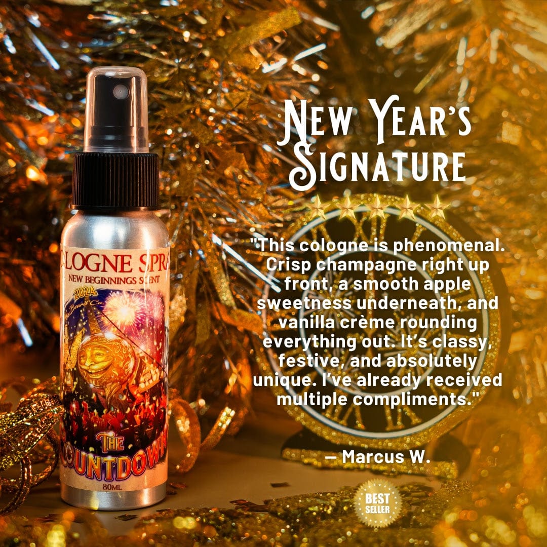 The Countdown - Cologne - Dry Champagne, Honey Apple, Coconut Flakes, Vanilla Crème