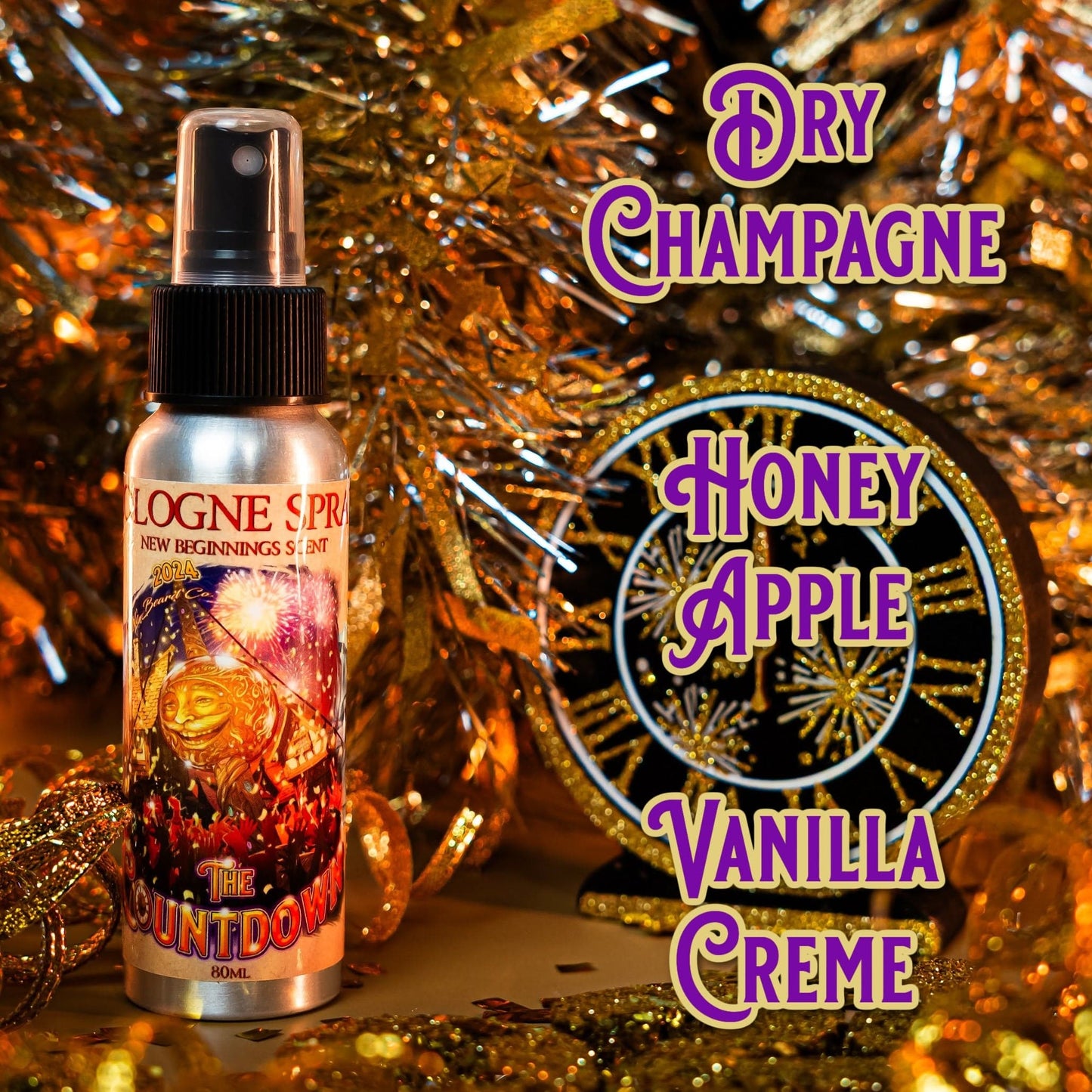 The Countdown - Cologne - Dry Champagne, Honey Apple, Coconut Flakes, Vanilla Crème