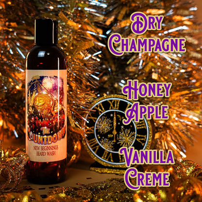 The Countdown - Beard Wash - Dry Champagne, Honey Apple, Coconut Flakes, Vanilla Crème
