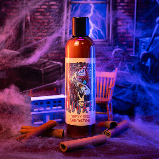 The Crooked - Beard Conditioner - Caramel Custard, Cinnamon Pears, Twisted Spiced Chai