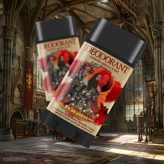 The Crusader - Deodorant - Ancient Citrus Musk, Lavender Soaked Sandalwood, and Eucalyptus Spice