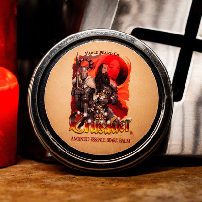 The Crusader - Beard Balm - Ancient Citrus Musk, Lavender Soaked Sandalwood, and Eucalyptus Spice