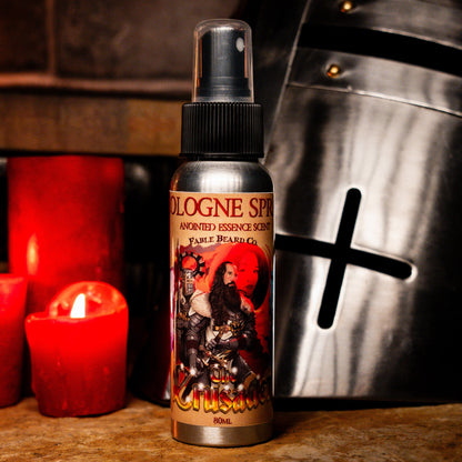 The Crusader - Cologne - Ancient Citrus Musk, Lavender Soaked Sandalwood, and Eucalyptus Spice