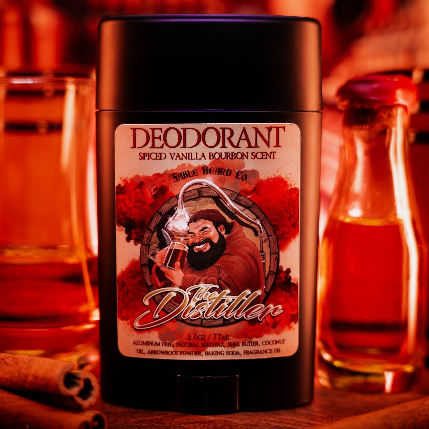 The Distiller - Deodorant - Mulled Spices, Aged Bourbon, and Deep Barrel Woods