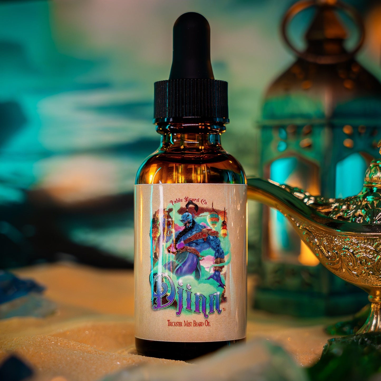 The Djinn - Beard Oil - Egyptian Cologne, Warm Sandalwood, and Dragon's Blood