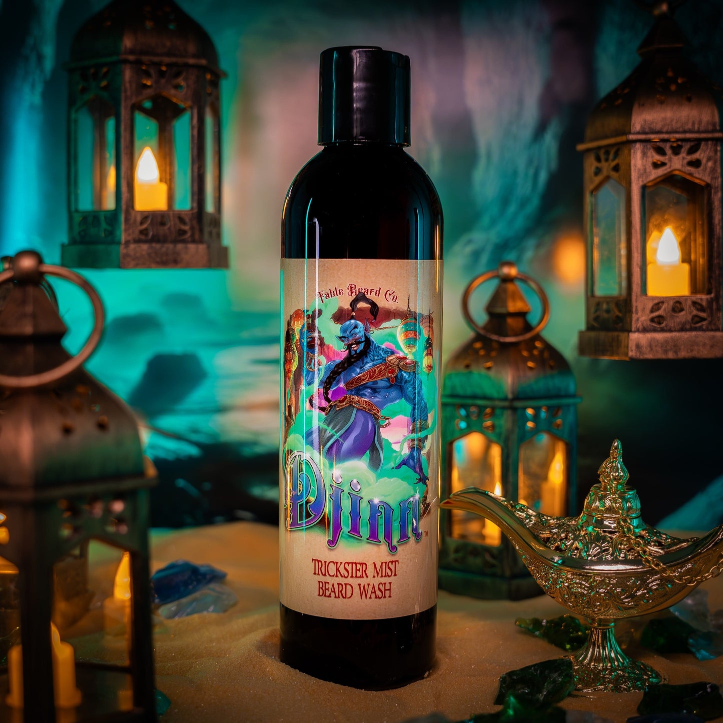 The Djinn - Beard Wash - Egyptian Cologne, Warm Sandalwood, and Dragon's Blood