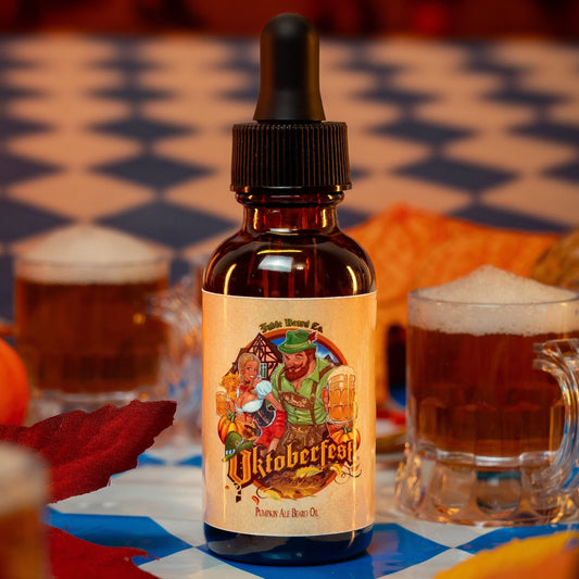Oktoberfest - Beard Oil - Pumpkin Ale, Sweet Potato, German Oak Tree, & Lederhosen Leather