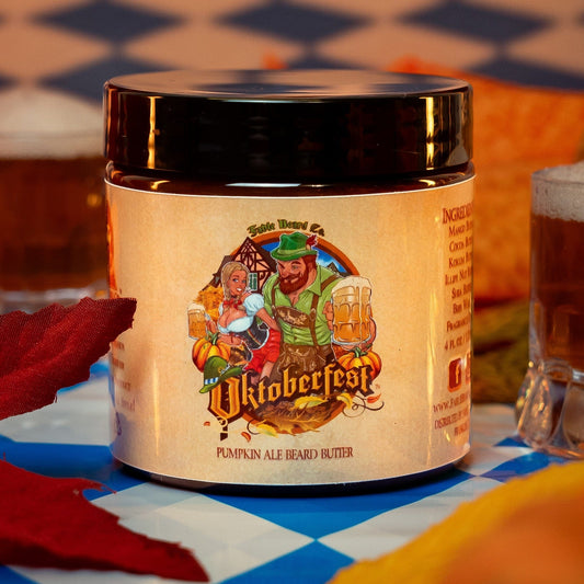 Oktoberfest - Beard Butter - Pumpkin Ale, Sweet Potato, German Oak Tree, & Lederhosen Leather
