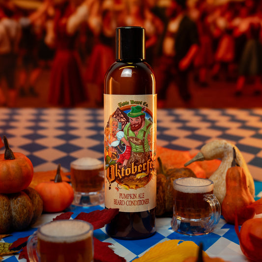 Oktoberfest - Beard Conditioner - Pumpkin Ale, Sweet Potato, German Oak Tree, & Lederhosen Leather