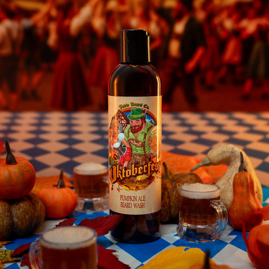 Oktoberfest - Beard Wash - Pumpkin Ale, Sweet Potato, German Oak Tree, & Lederhosen Leather