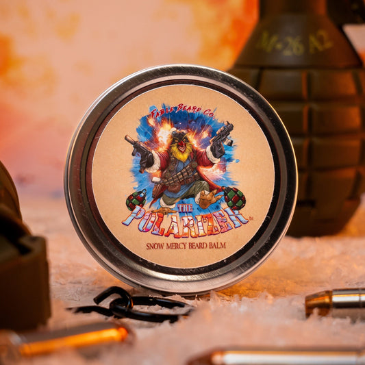 The Polarizer - Beard Balm - Peppermint Hot Cocoa, Powdered Sugar, Condensed Milk
