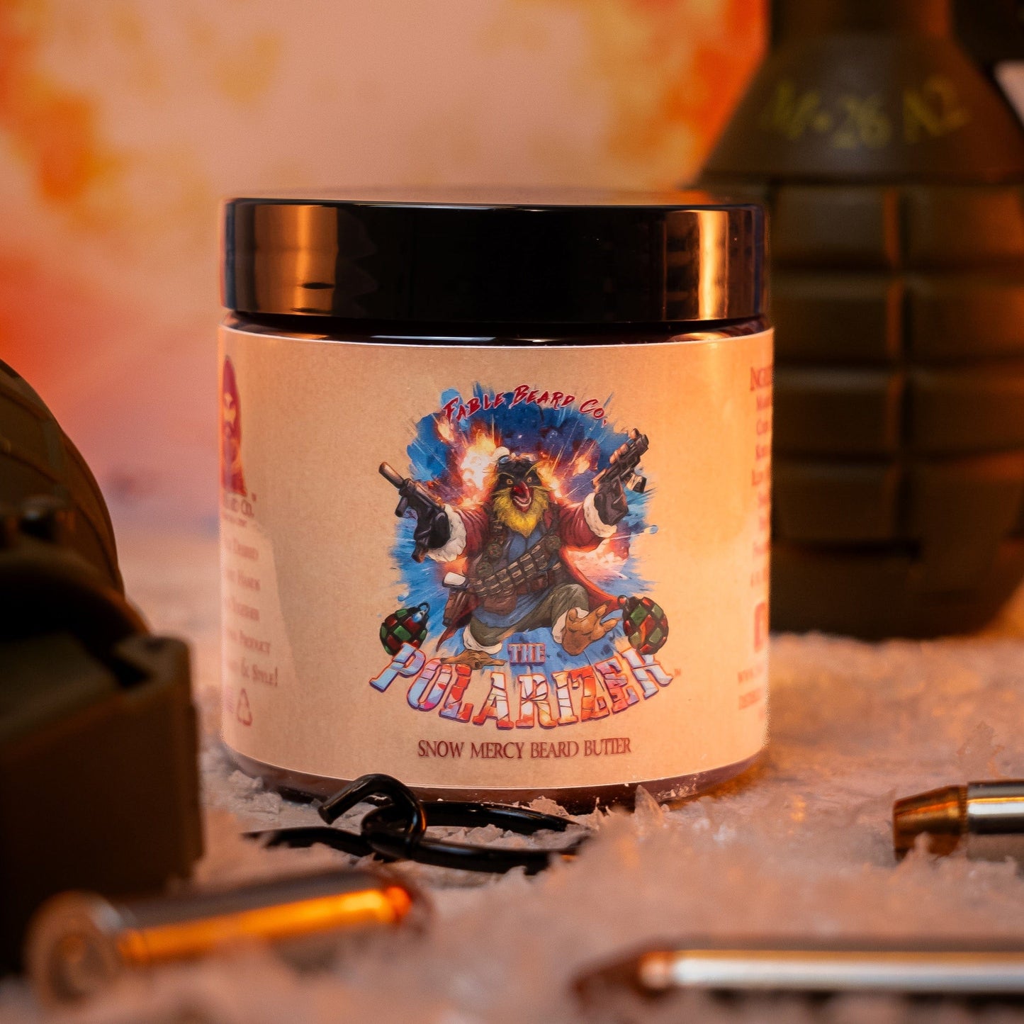 The Polarizer - Beard Butter - Peppermint Hot Cocoa, Powdered Sugar, Condensed Milk