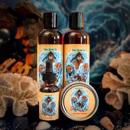 The Undertow - Complete Balm Kit - Palm Tree Woods, Oceanic Musk, Peppered Bergamot, and Mossy Sea Caves